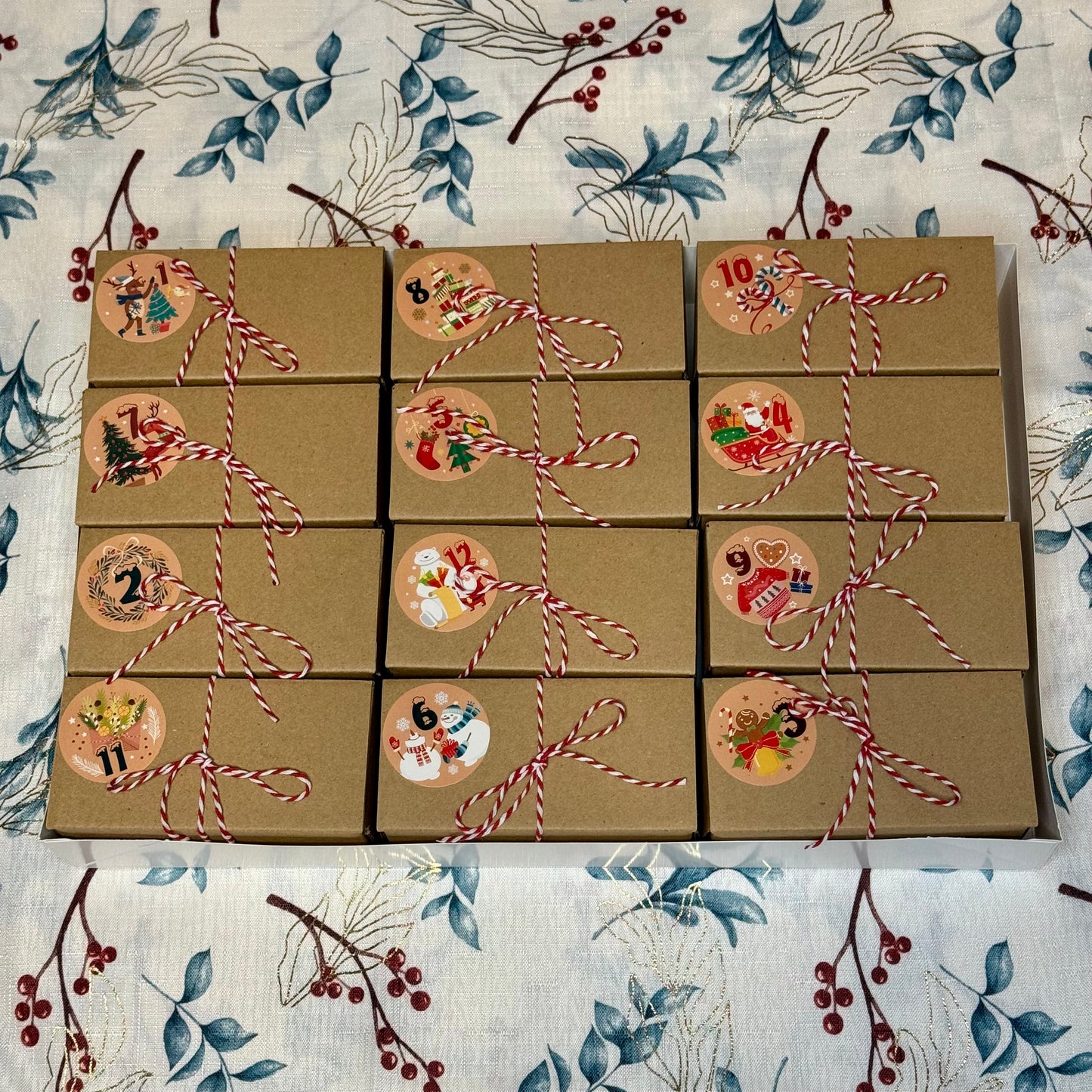 12 Days Scrunchie Things Advent Calendar