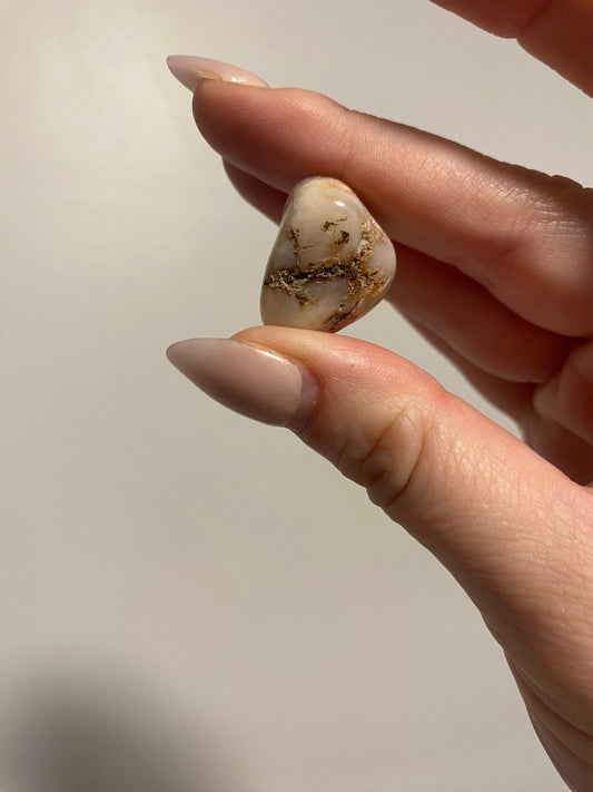 Flower Agate Tumble